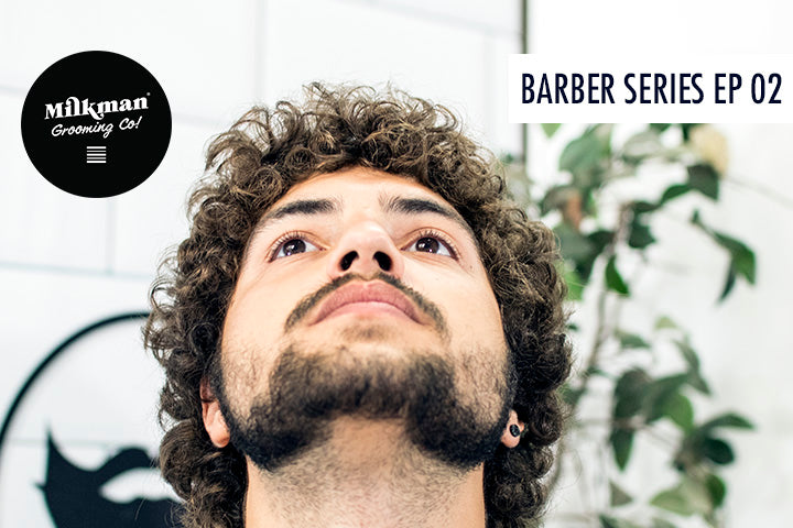 barber series patchy beard, milkman grooming co