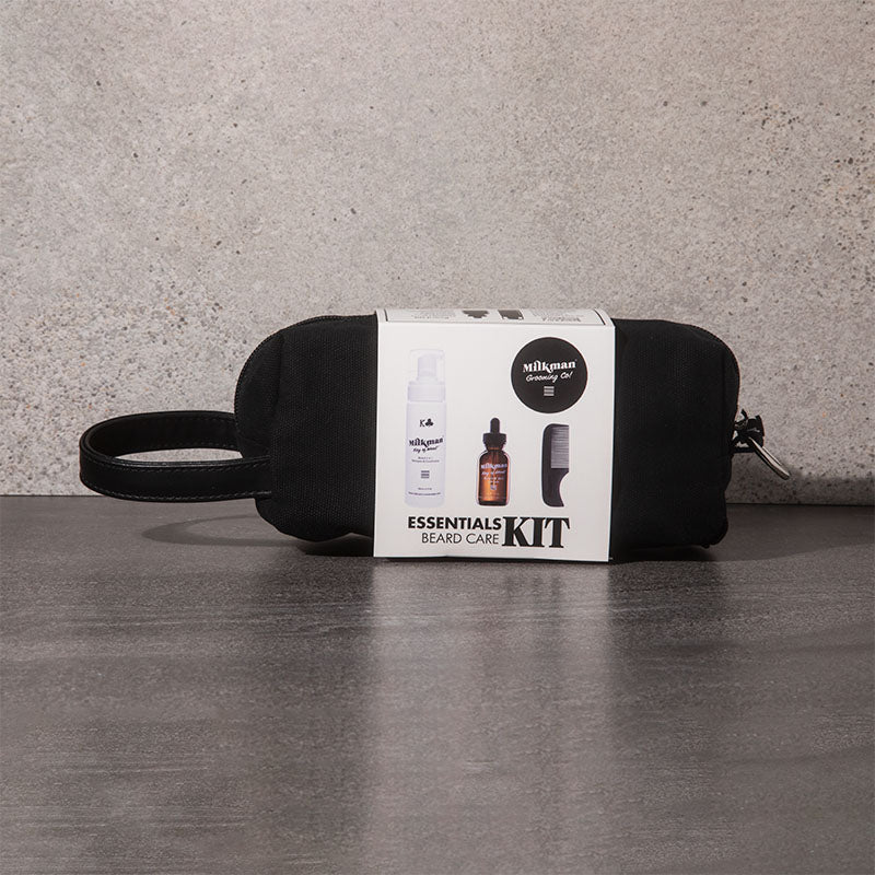 essentials beard care kit for men, made in australia, by milkman