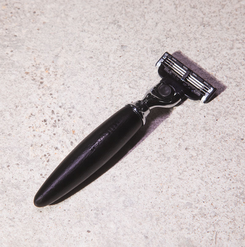 matte black mach 3 compatible razor