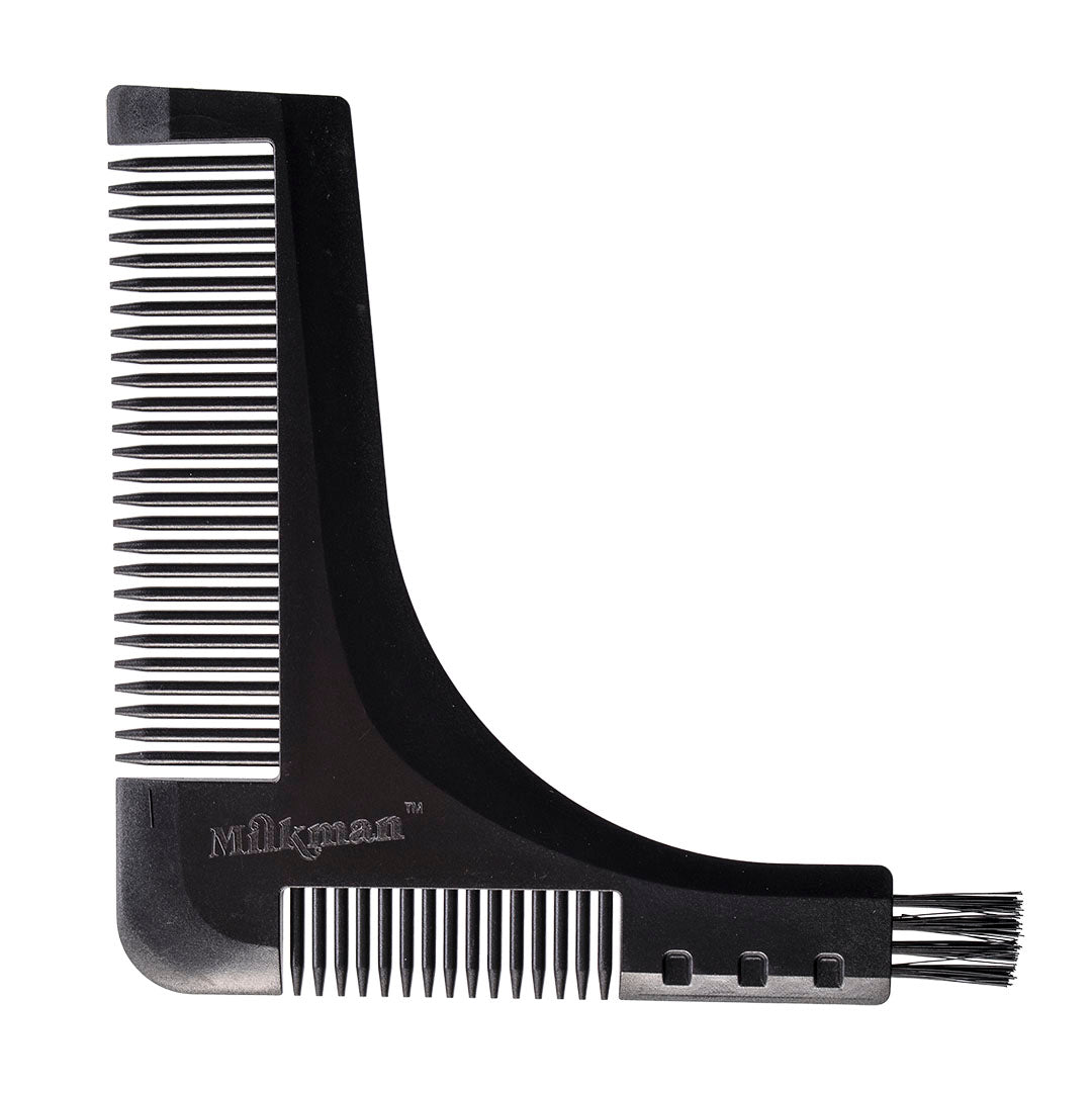 beard shaping tool on white background