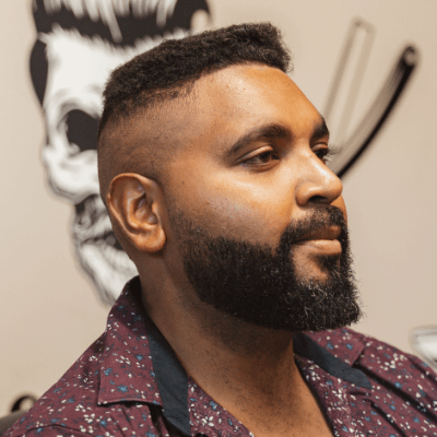 model hair styled with dream cream styling cream