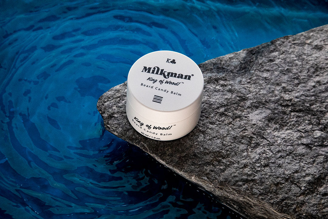 Milkman beard balm banner