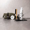 mens gift, advanced beard care kit with army green toiletry dopp bag