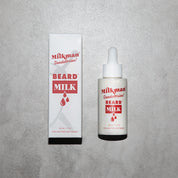 Beard Milk, Sandalorian scent with box by Milkman Grooming Co