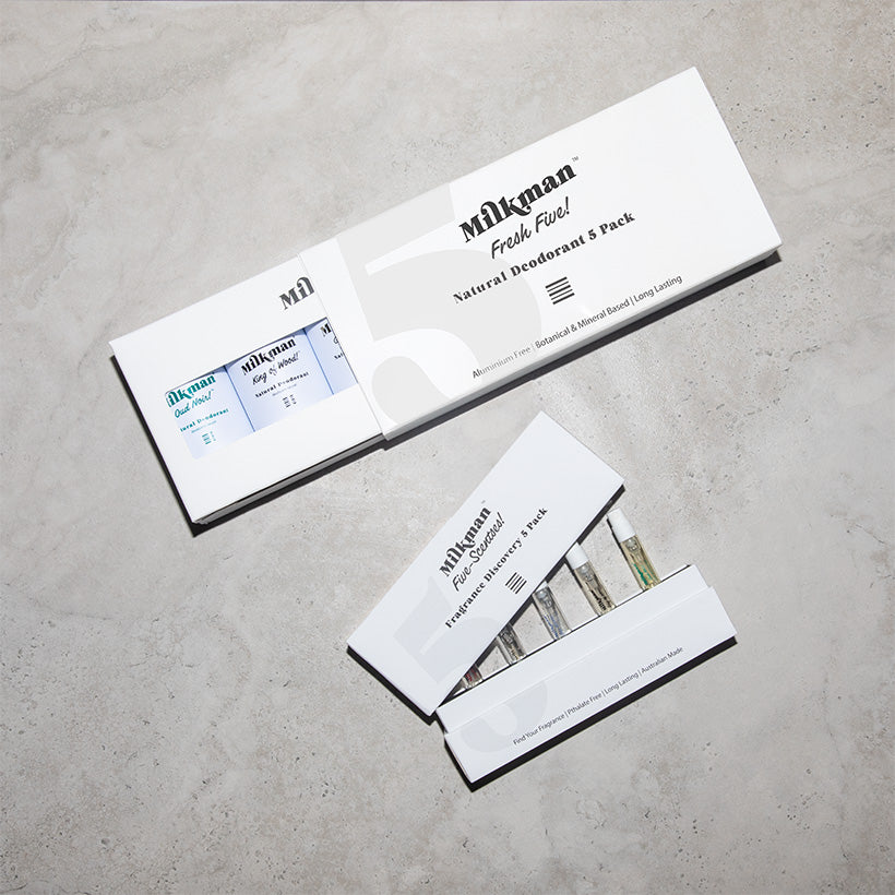 Deodorant & Fragrance 5 Pack Sampler Combo