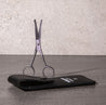 affordable beard and moustache trimming scissors with pouch