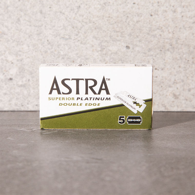 Astra Superior Platinum Double Edge Blades (pack of 5)