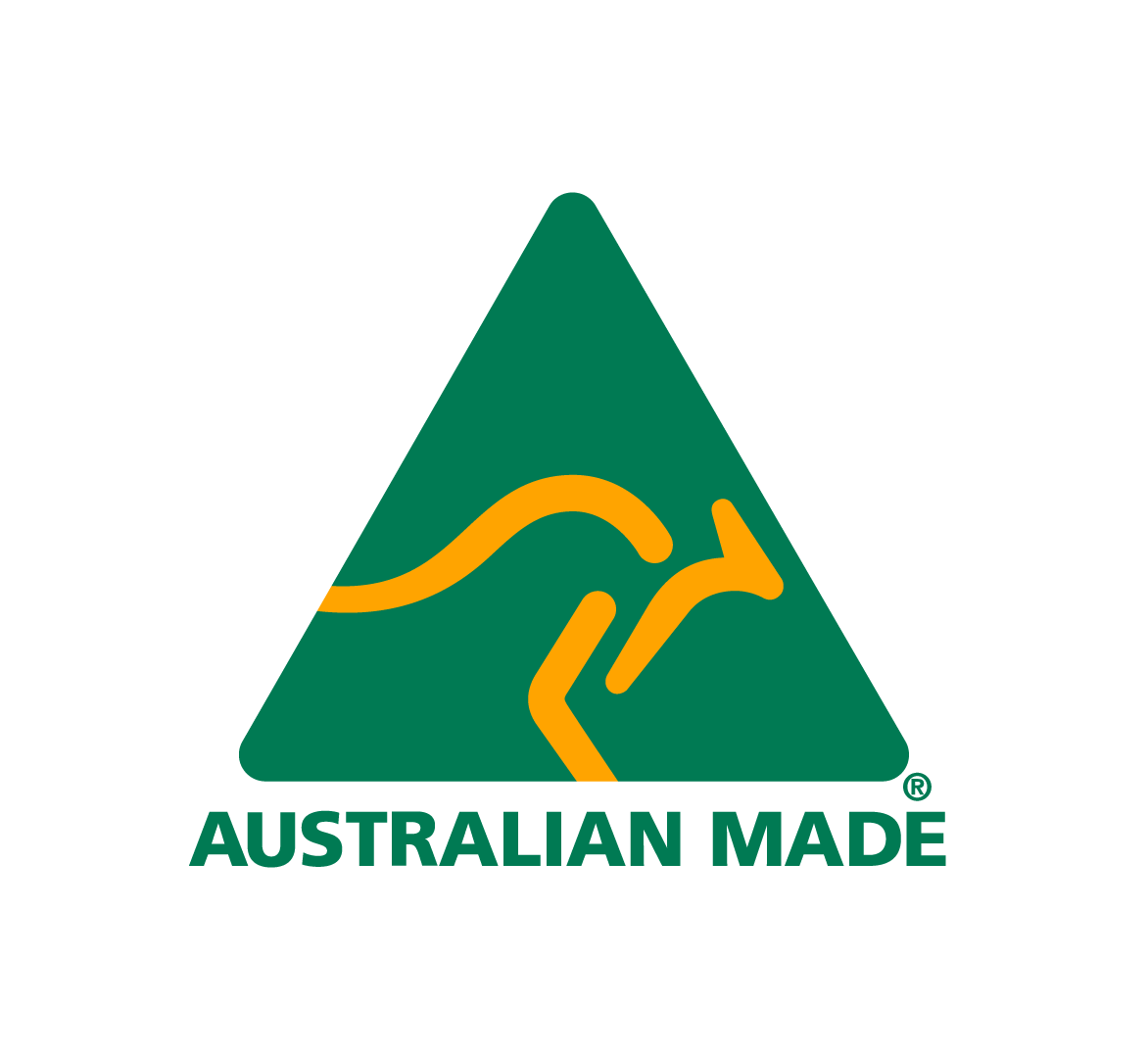 australian made certification logo for Milkman Grooming Co men's grooming products