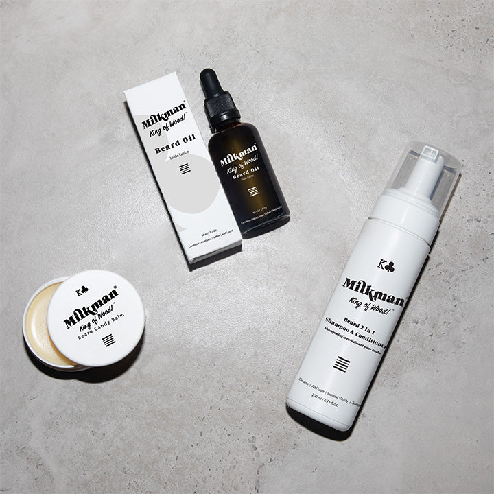 Beard Oil, Beard Wash & Beard Balm