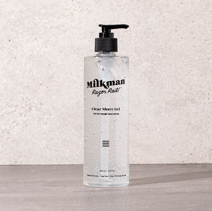 clear shave gel (soap and fragrance free) for sensitive skin
