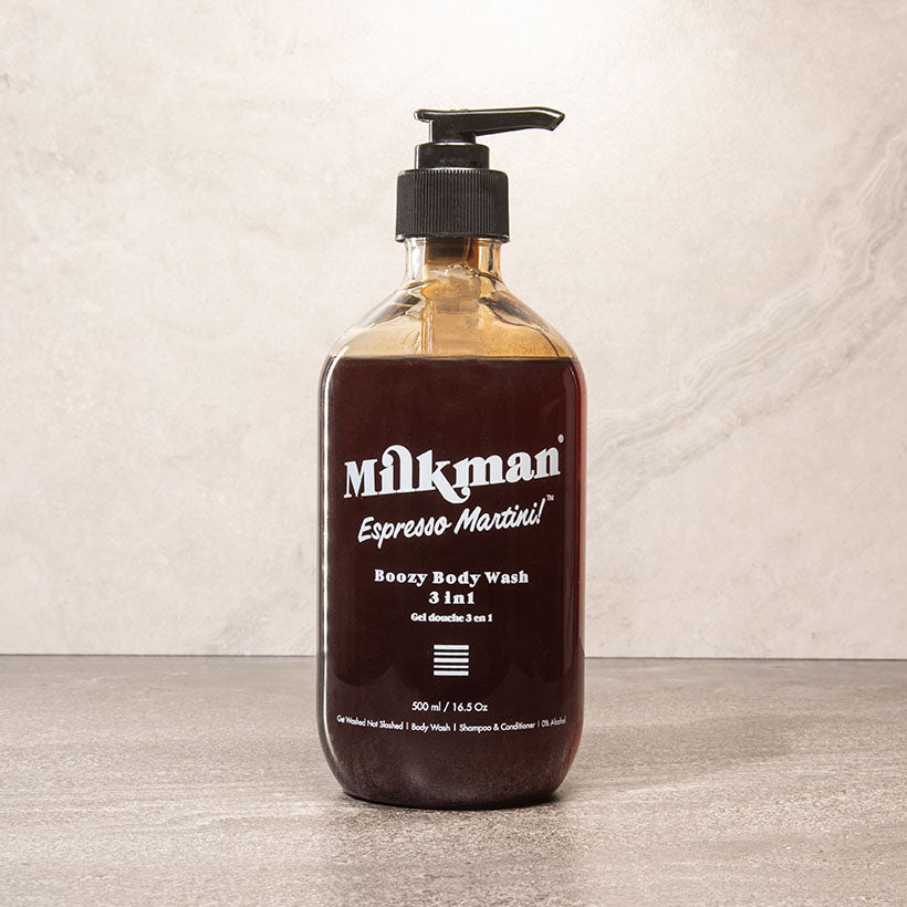 men's espresso martini body wash, made in australia