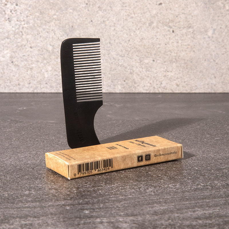 milkman mini pocket comb for beards and moustaches