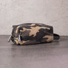urban camo canvas toiletry dopp bag for men