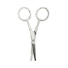 beard scissors on white background