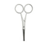 moustache scissor on white background