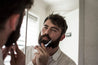 scissors cutting moustache